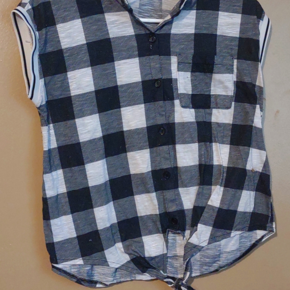 Women's plaid shit